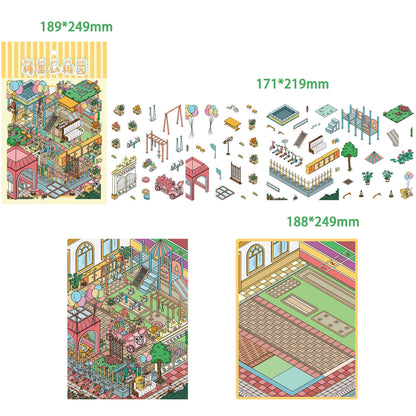 Candy Kindergarten 3D Sticker