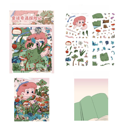 Fairy Tale Wonder Adventure 3D Sticker