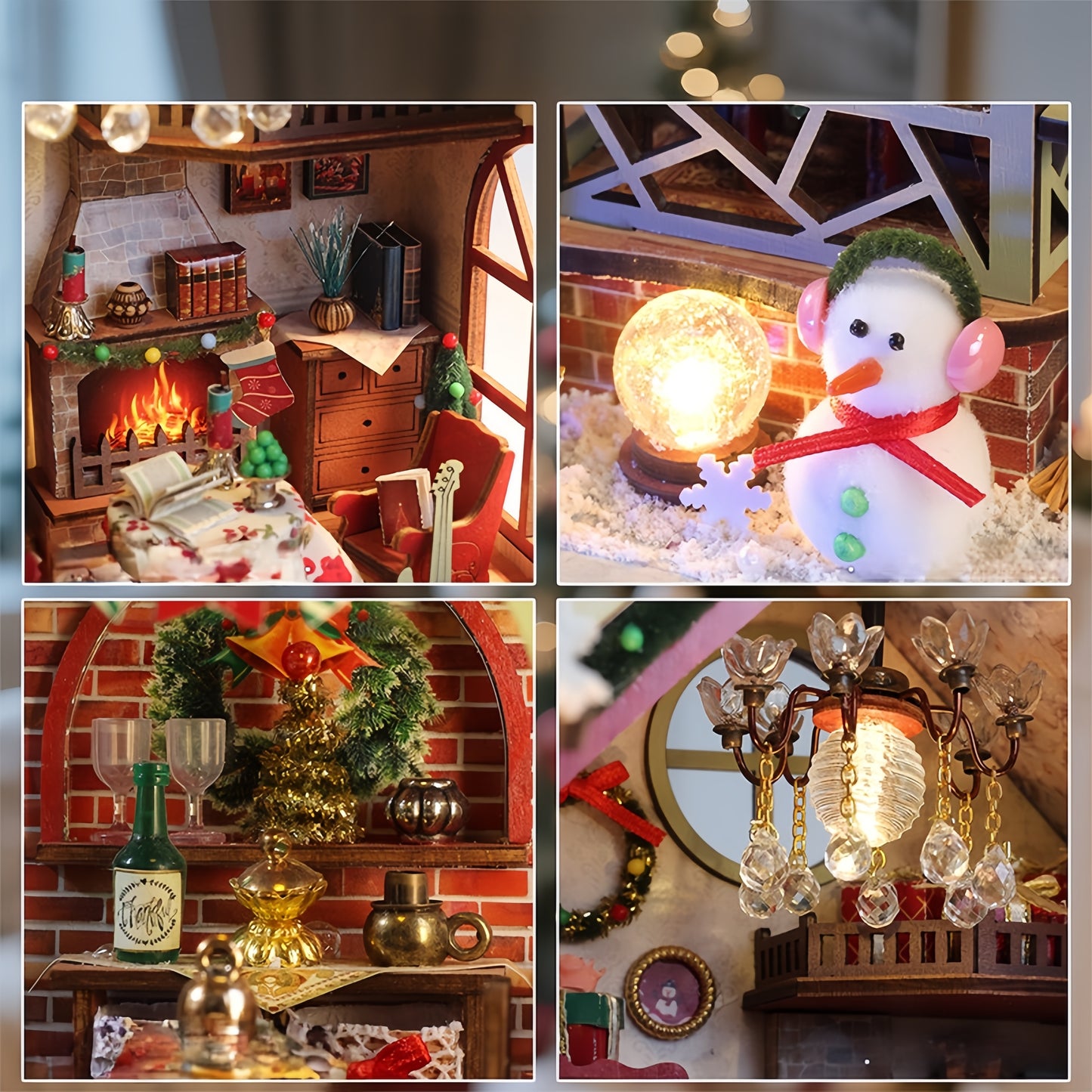 Holy Night Warm Pavilion DIY Miniature House - English Instructions