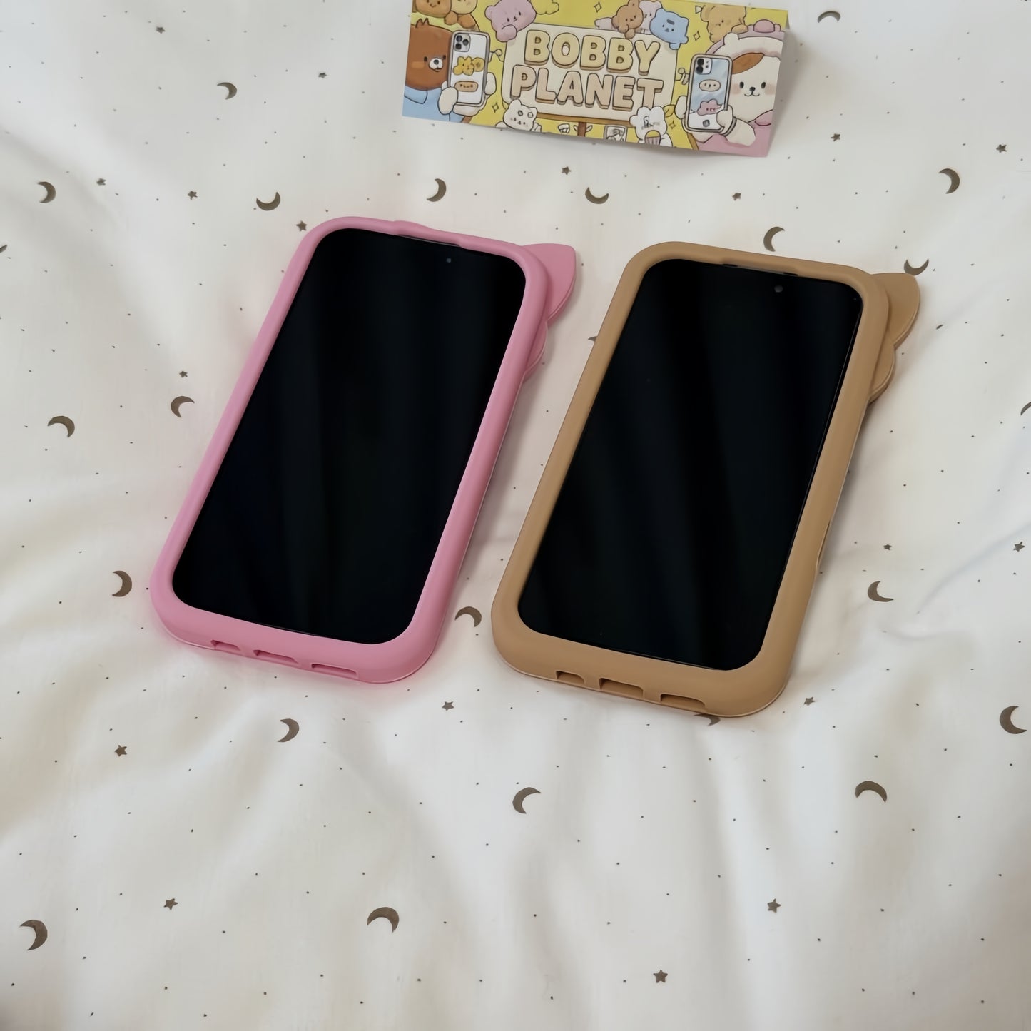 Anime Leopard Pattern Kitty Silicone Phone Case