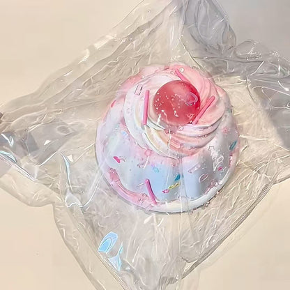 Cherry Cream Pudding Squishy