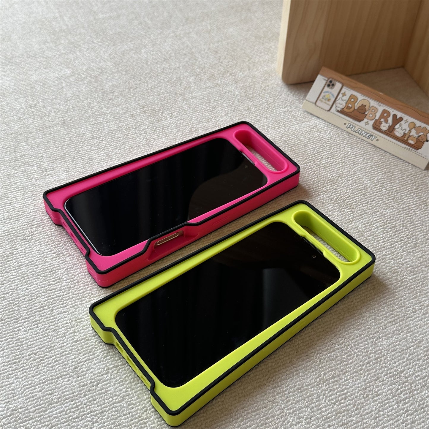 Funny Warning Sign Silicone Phone Case