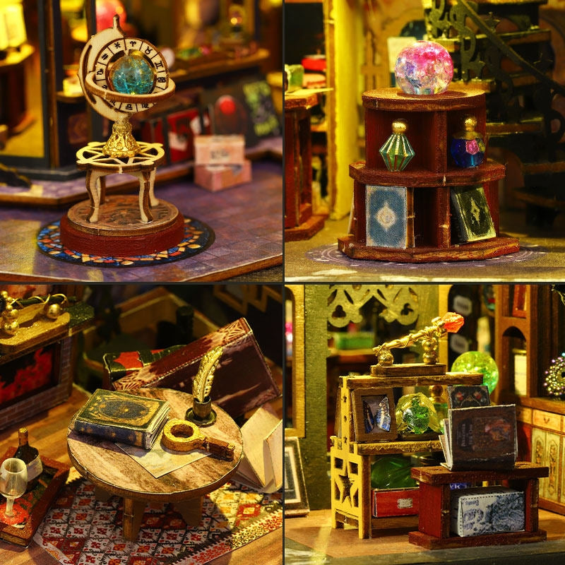 Hogwarts Magic Castle DIY Miniature House - English Instructions
