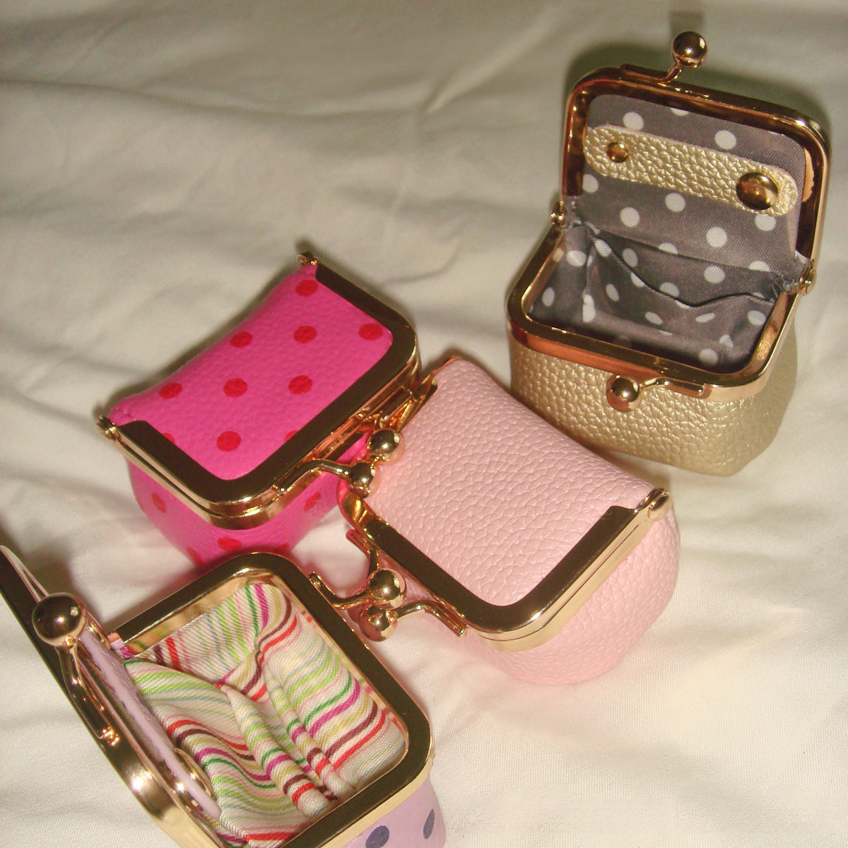 Mini Polka Dot Mini Jewelry Case