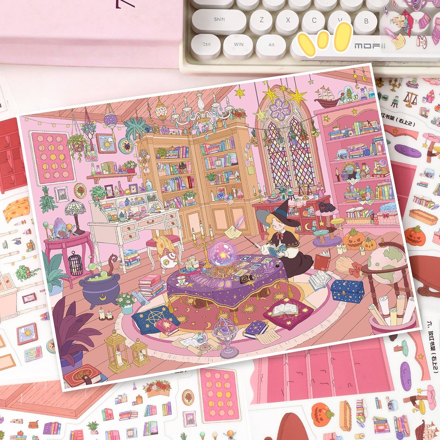 Little Mysteries 3D Sticker | 2 Cute Miniature Scenes