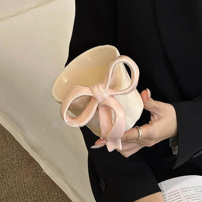 Bowknot Ceramic Mug