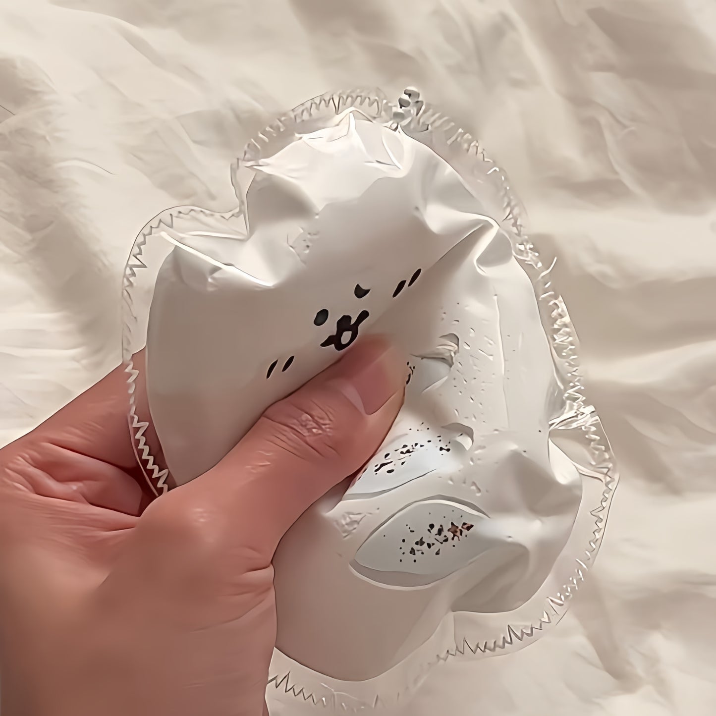 Sea Salt Bear Baguette Squishy
