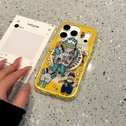 Cute Ugly Fish Magnetic Stand Acrylic Phone Case