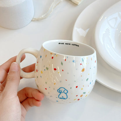 Puppy Easter Egg Ceramic Mug