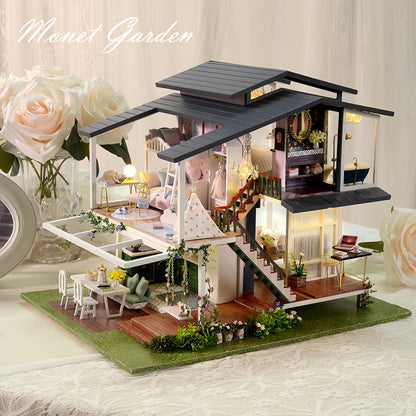 Monet Garden DIY Miniature House - English Instructions
