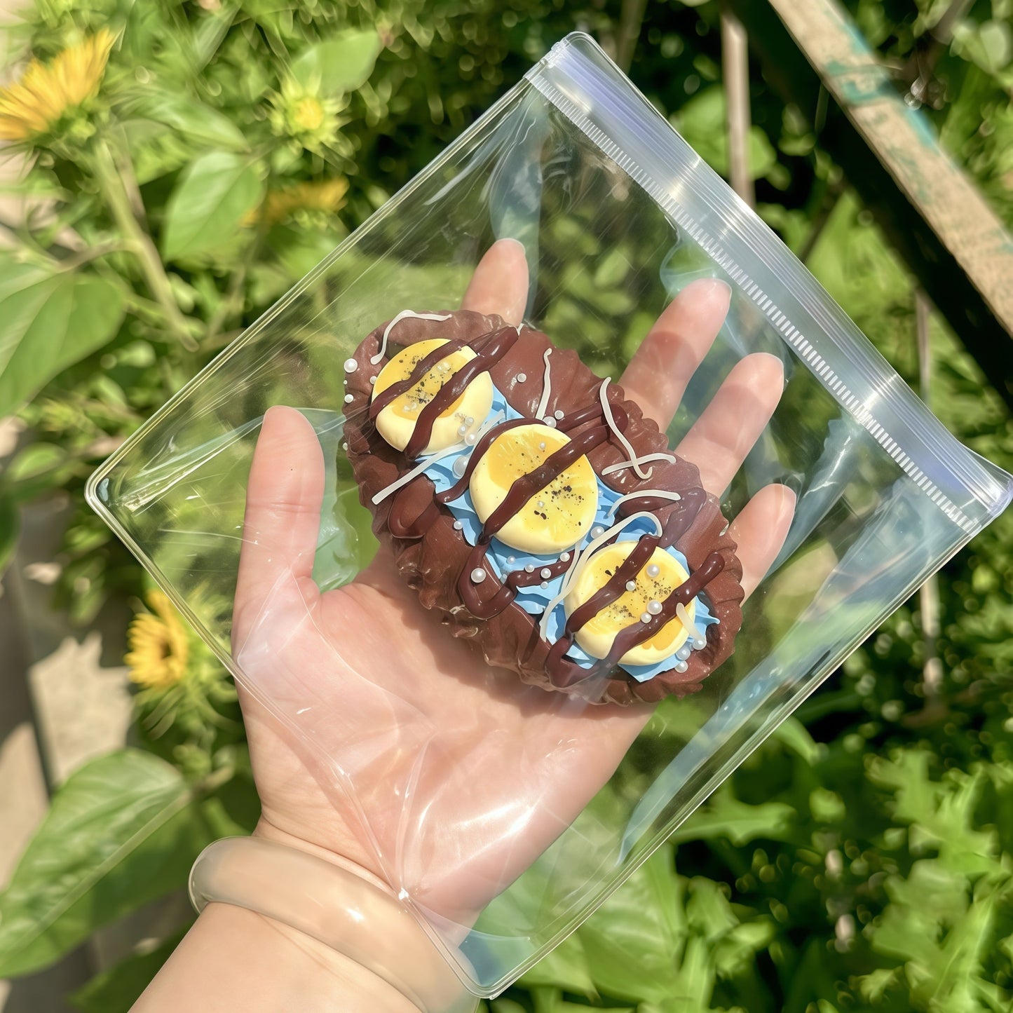 Salted Caramel Cocoa Loaf Squishy