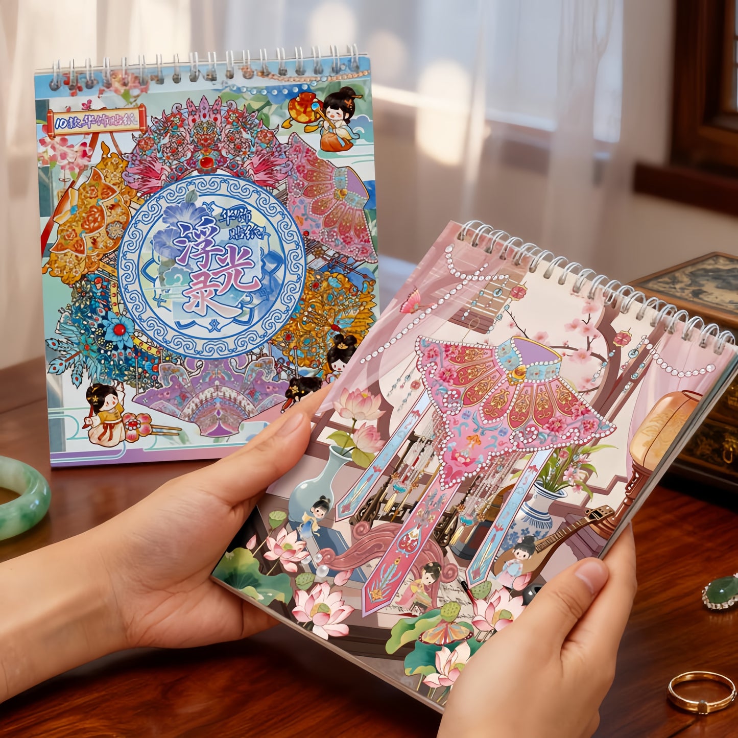Floating Light Chronicles 3D Sticker Book
