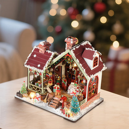 Holy Night Warm Pavilion DIY Miniature House - English Instructions