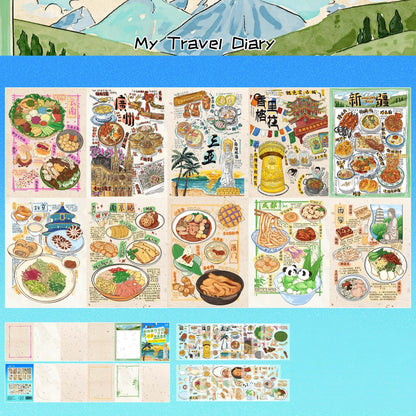 Days to Remember 3D Sticker | 5 Cute Miniature Scenes
