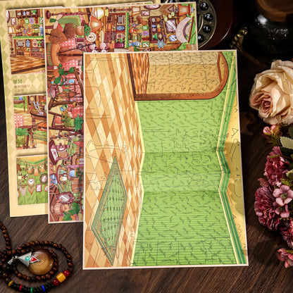Whispers of Old Treasures 3D Sticker
