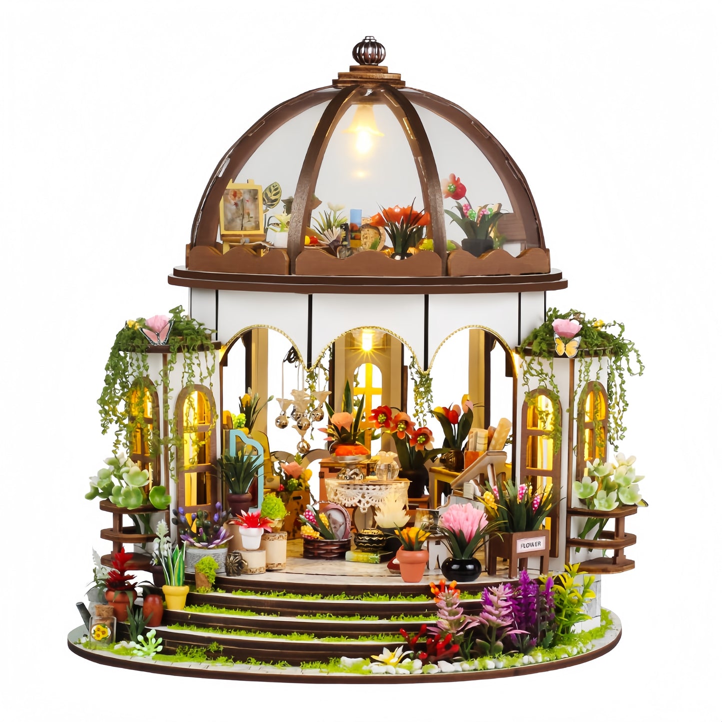 Hanging Garden DIY Miniature House - English Instructions