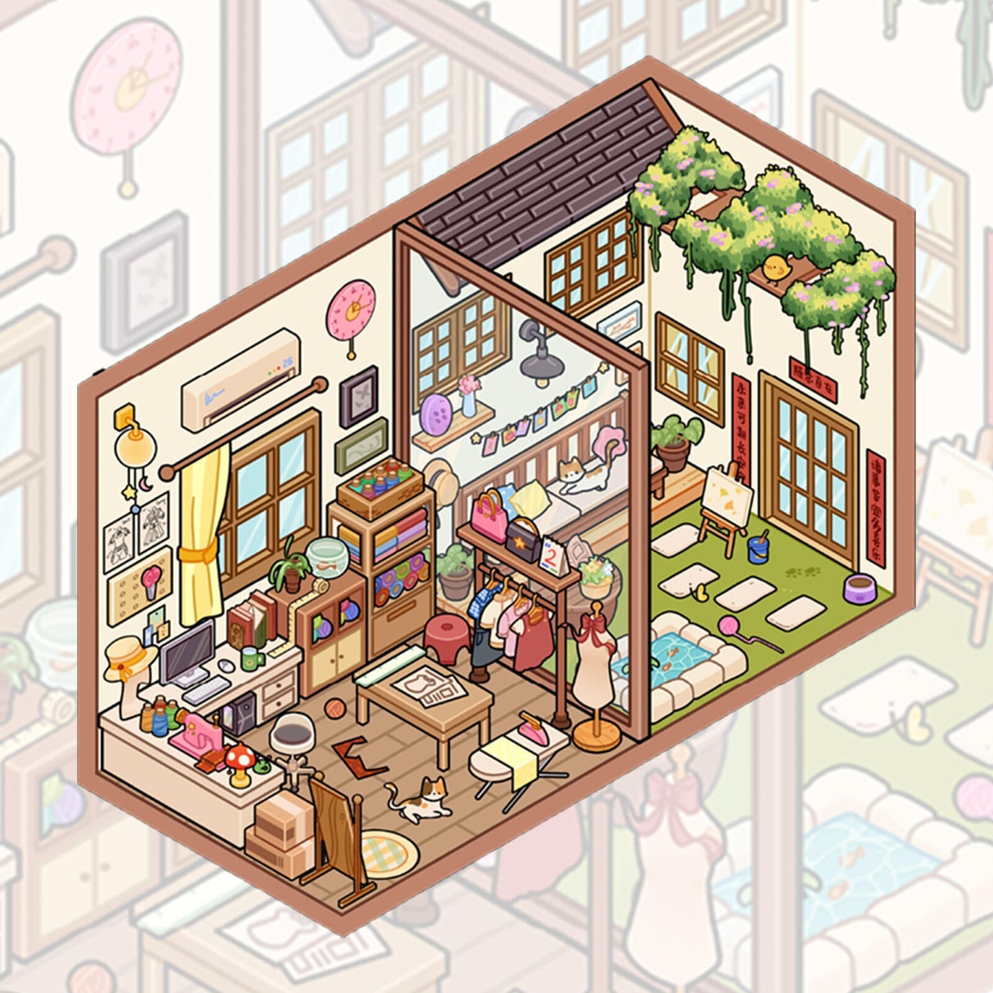Art Studio 3D Sticker