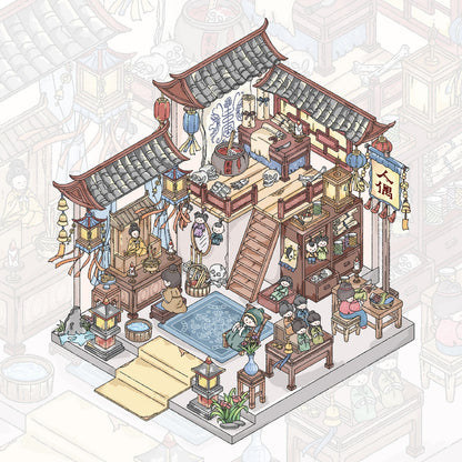 Doll Shop 3D Sticker