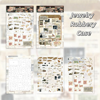 Moss Detective Collection 3D Sticker | 3 Cute Miniature Scenes
