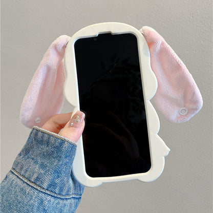 Long-Eared Rabbit Silicone Phone Case
