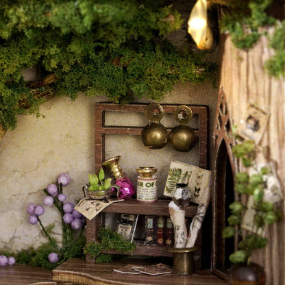 Whimsical Tree House DIY Miniature House - English Instructions
