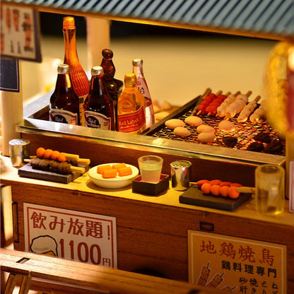 Yakitori Bar DIY Miniature House - English Instructions