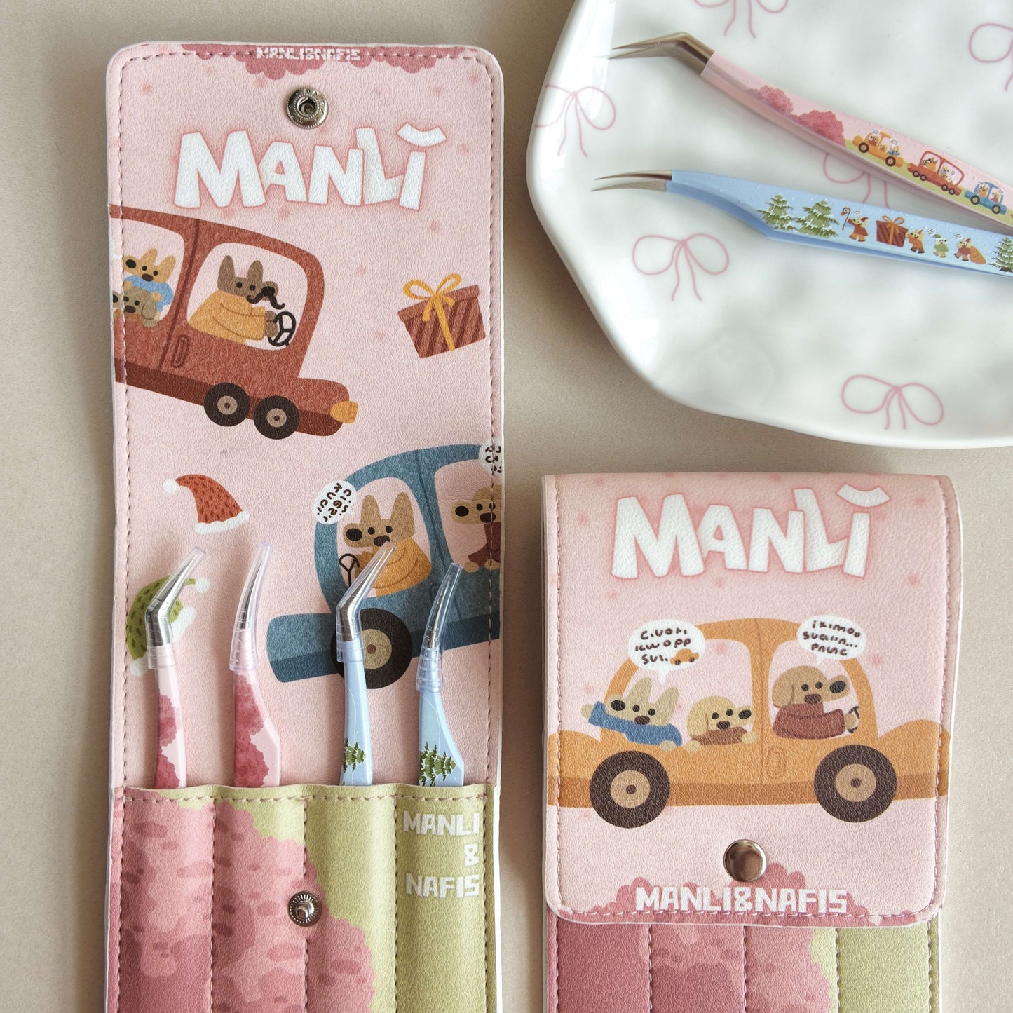 Spring & Winter Professional Sticker Tweezers