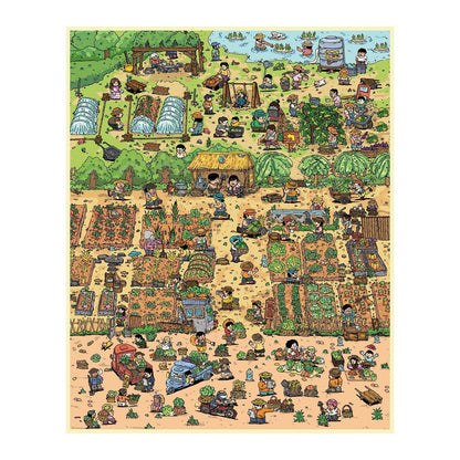 Stroll Vegetable Garden 3D Sticker