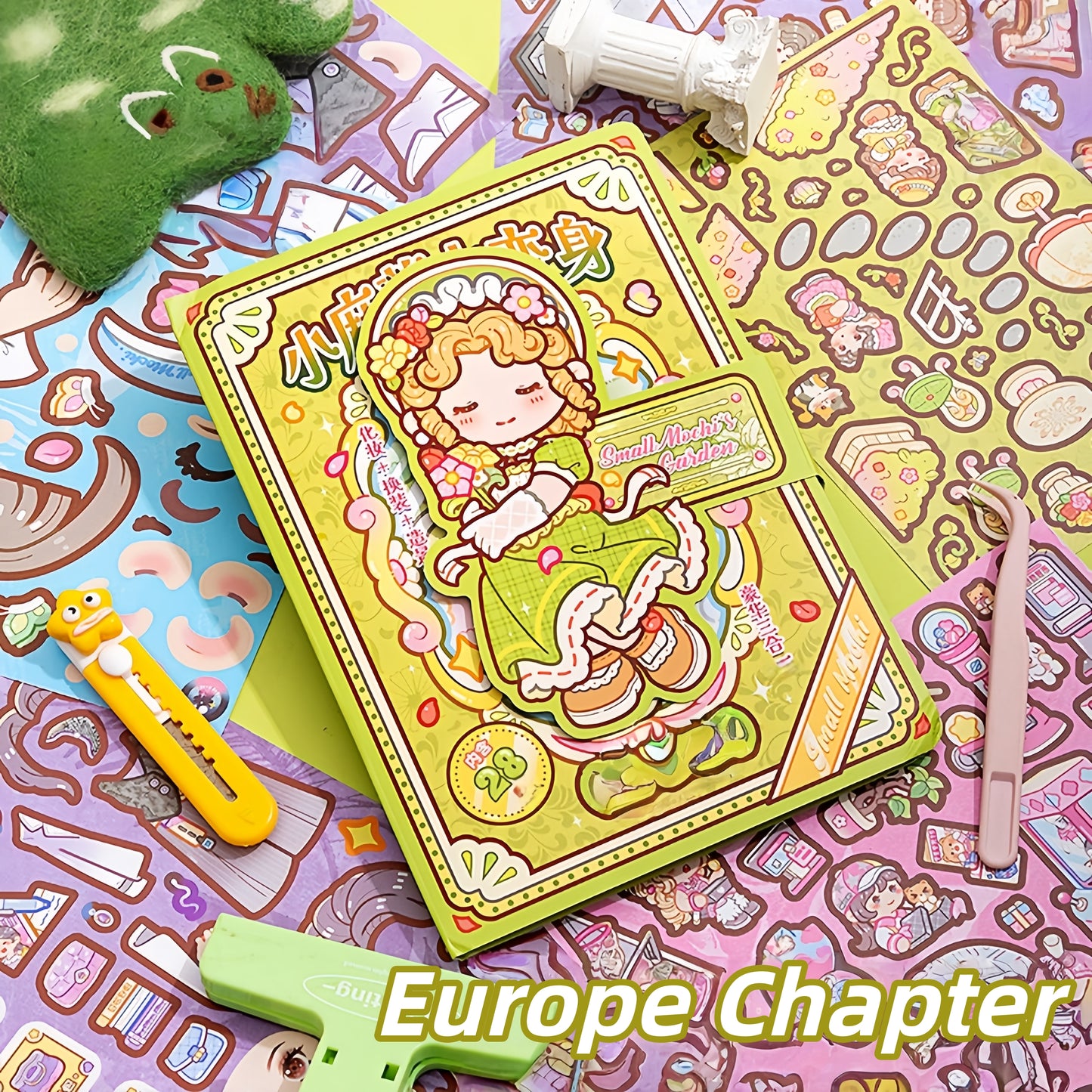 Dress Up 3D Sticker Book