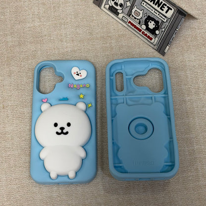 Cute Bear Silicone Phone Case