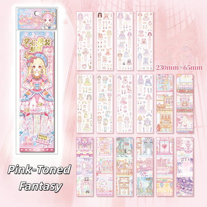 Palm-Sized Dress Up 3D Sticker Book