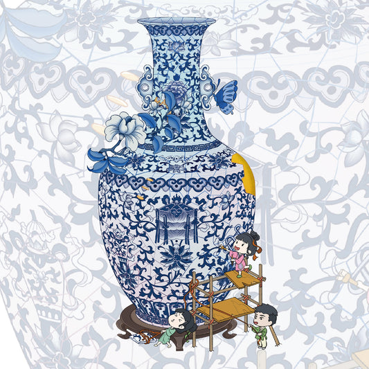 Cultural Relic Restoration 3D Sticker