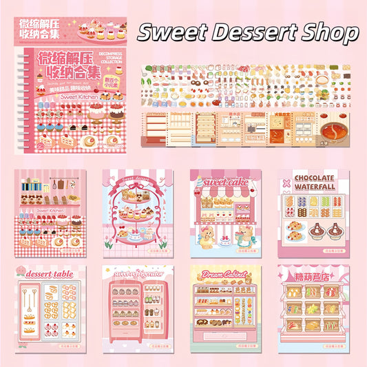 Shelf Display 3D Sticker Book
