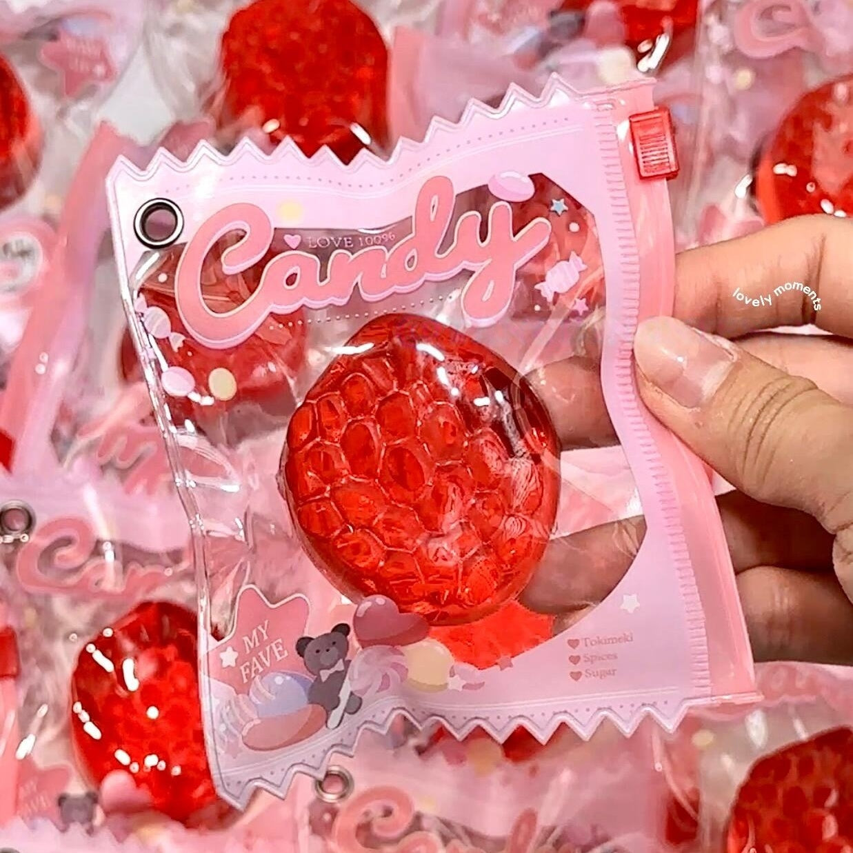 Transparent Fruit Gummy Squishy
