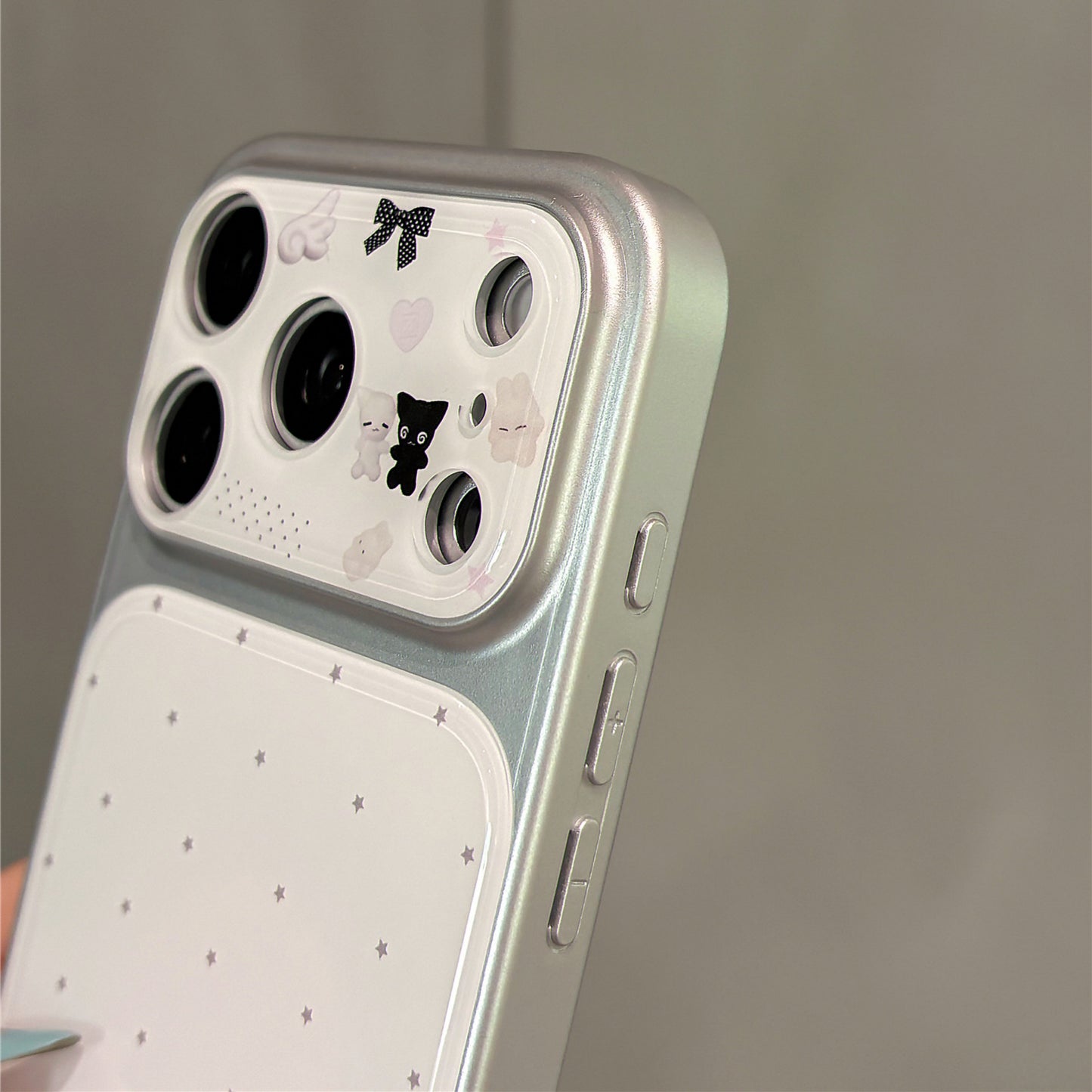 Adorable Animal Magnetic Stand Acrylic Phone Case