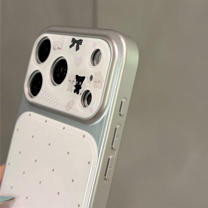 Adorable Animal Magnetic Stand Acrylic Phone Case