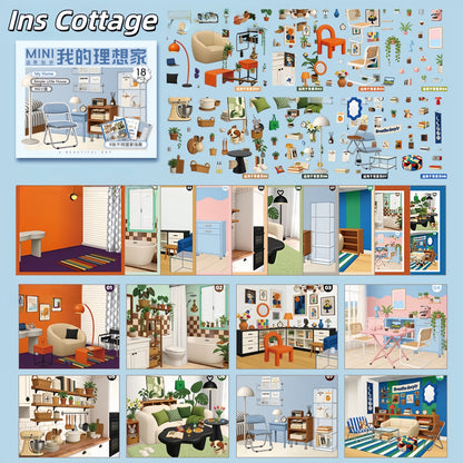 My Ideal Home 3D Sticker Book