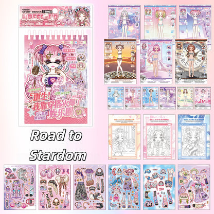 Dress-up 3D Sticker Book