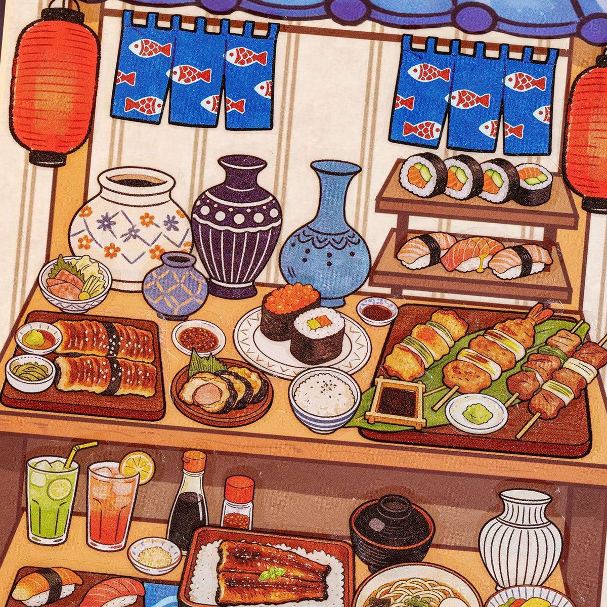 Tasty Platter 3D Sticker Book
