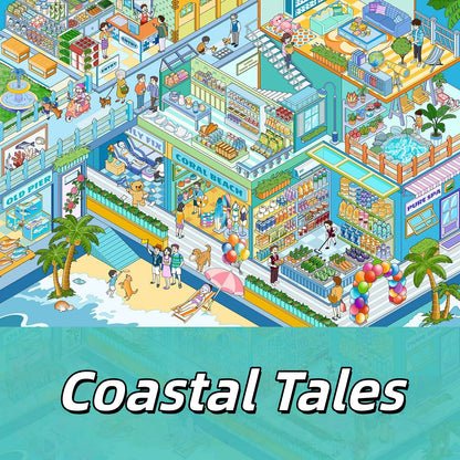 Cozy Spots 3D Sticker | 3 Cute Miniature Scenes