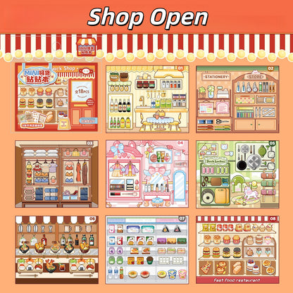 Street Joys 3D Sticker Book