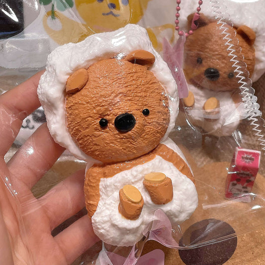 French Bear Squishy