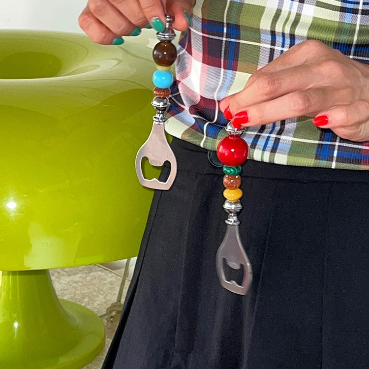 Colorful Bead Bottle Opener