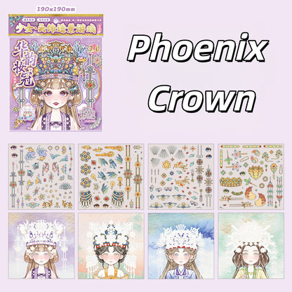 Headdress Chronicles 3D Sticker Book
