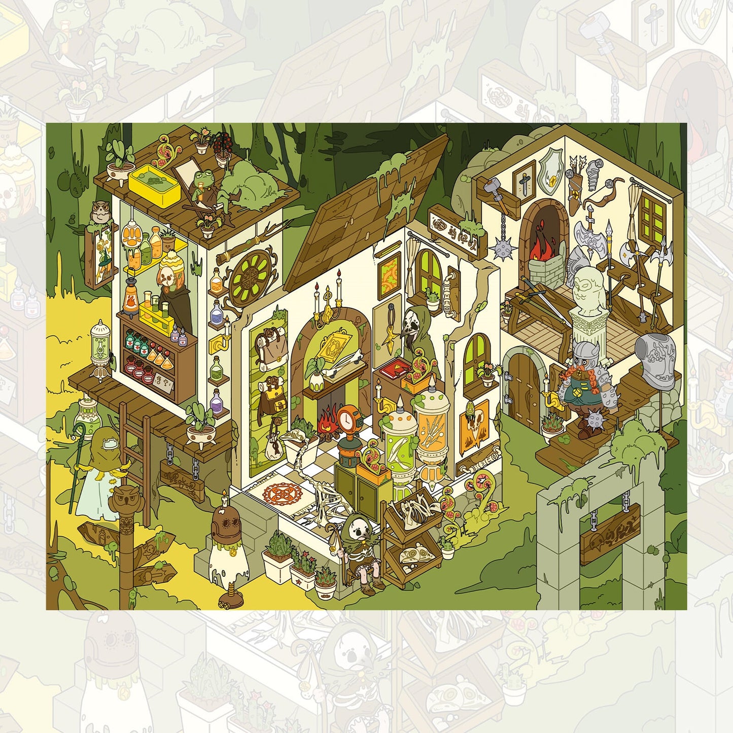 The Lost Land 3D Sticker