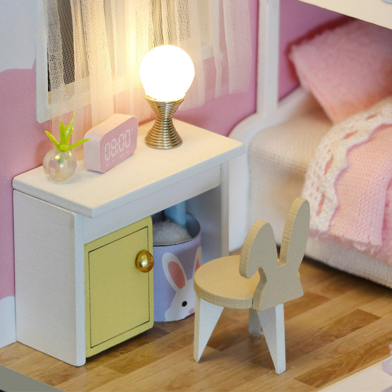 Sunshine Living Room DIY Miniature House - English Instructions