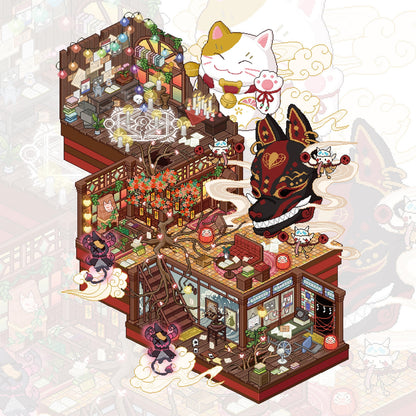 Yokai Research Institute 3D Sticker