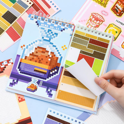 Pixel Bead Vending Machine 3D Sticker Book