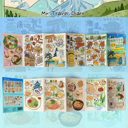 Days to Remember 3D Sticker | 5 Cute Miniature Scenes