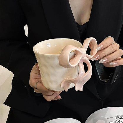 Bowknot Ceramic Mug